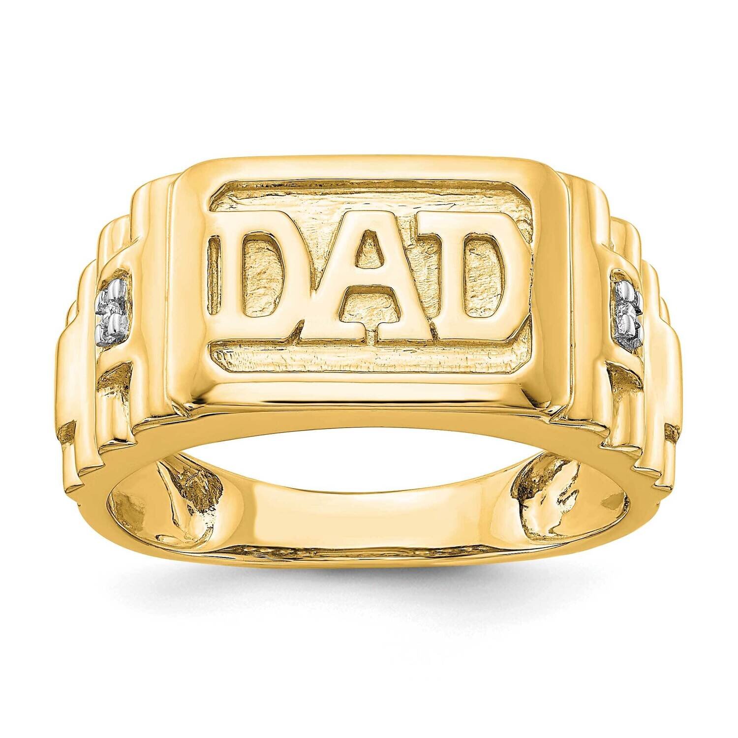 Men's Ring 14k Gold AA Diamond RM5845-001-YA