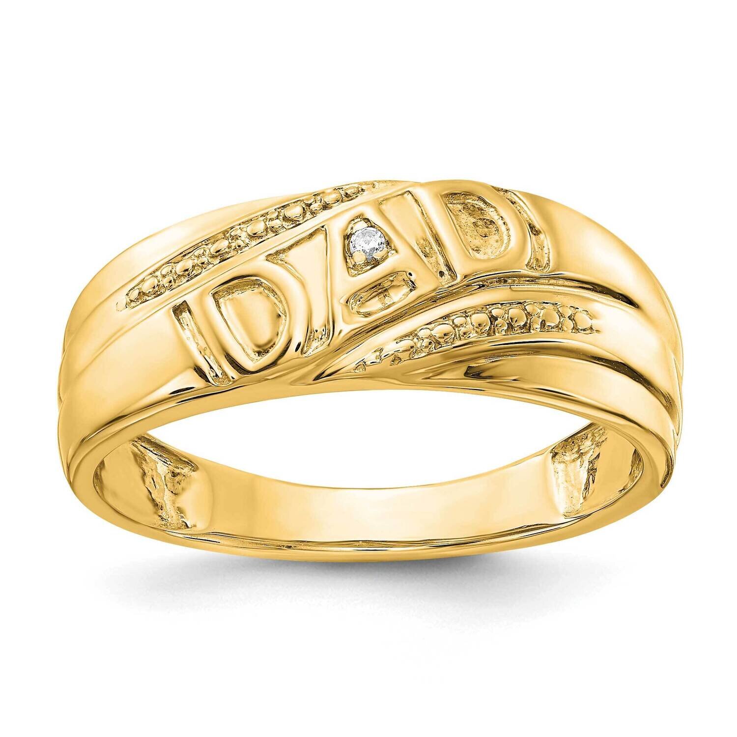 Men&#39;s Ring 14k Gold AA Diamond RM5846-001-YA, MPN: RM5846-001-YA, 196904129968