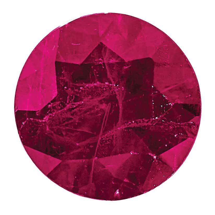 Ruby 1.5mm Round Diamond Cut A Quality RU-0150-RDD-A, MPN: RU-RDD-A,
