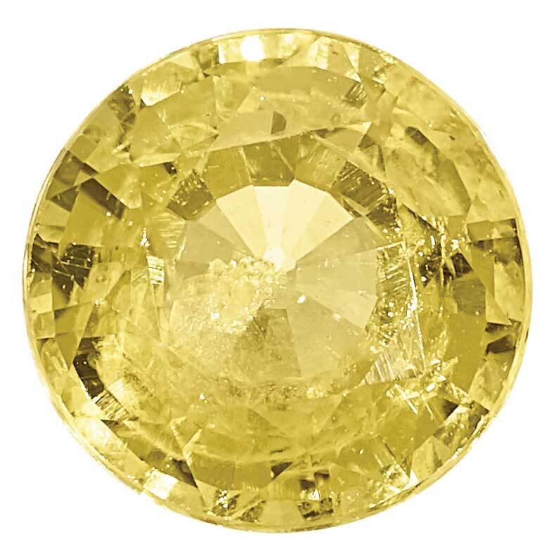 Sapphire Yellow 3mm Round AA Quality SA-0300-RDF-YE-AA, MPN: SA-RDF-YE-AA,