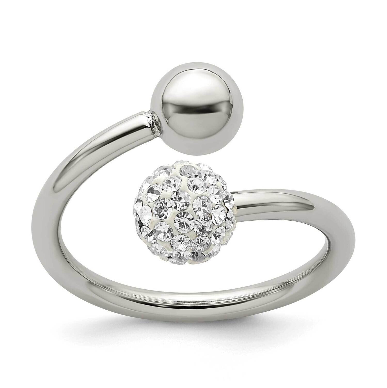 Preciosa Crystal Ring Stainless Steel Polished SR667-6, MPN: SR667, 191101875465