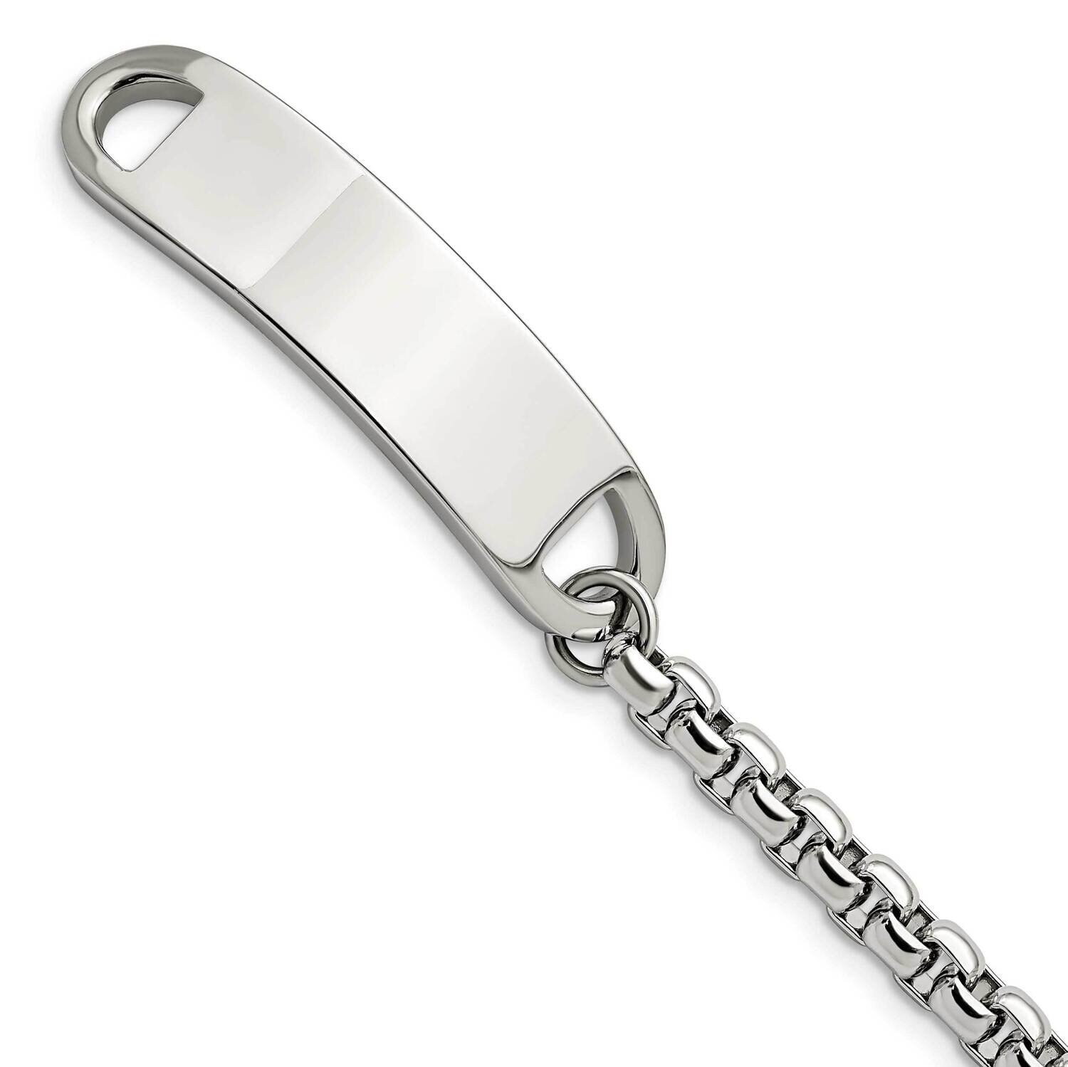 8.75 Inch Id Bracelet Stainless Steel Polished SRB2836-8.75, MPN: SRB2836-8.75, 191101859335