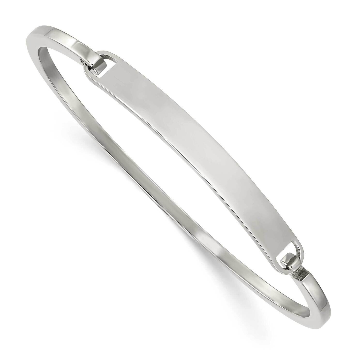 2mm Id Bangle Stainless Steel Polished SRB2841