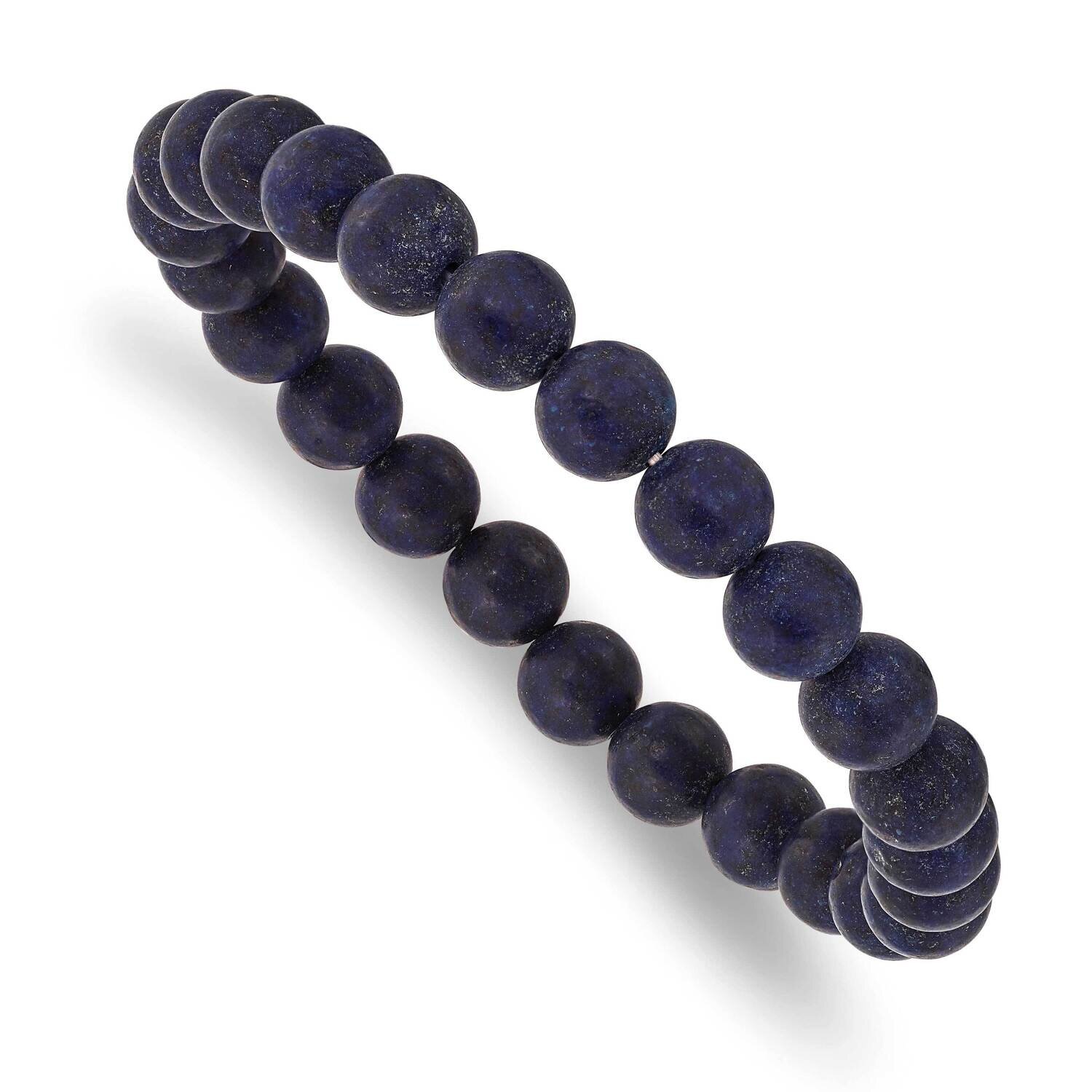 Lapis Agate Beaded Stretch Bracelet SRB2856, MPN: SRB2856, 191101859151