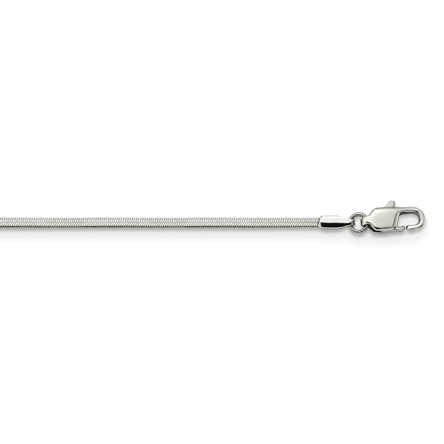 1.8mm 20 Inch Herringbone Chain Stainless Steel Polished SRN2869-20