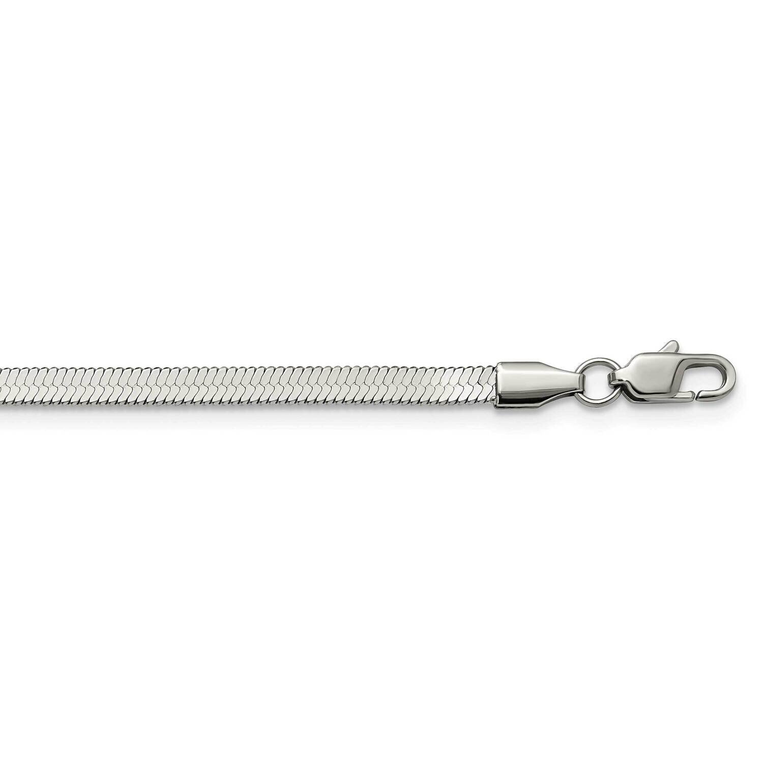 3.90mm 20 Inch Herringbone Chain Stainless Steel Polished SRN2872-20