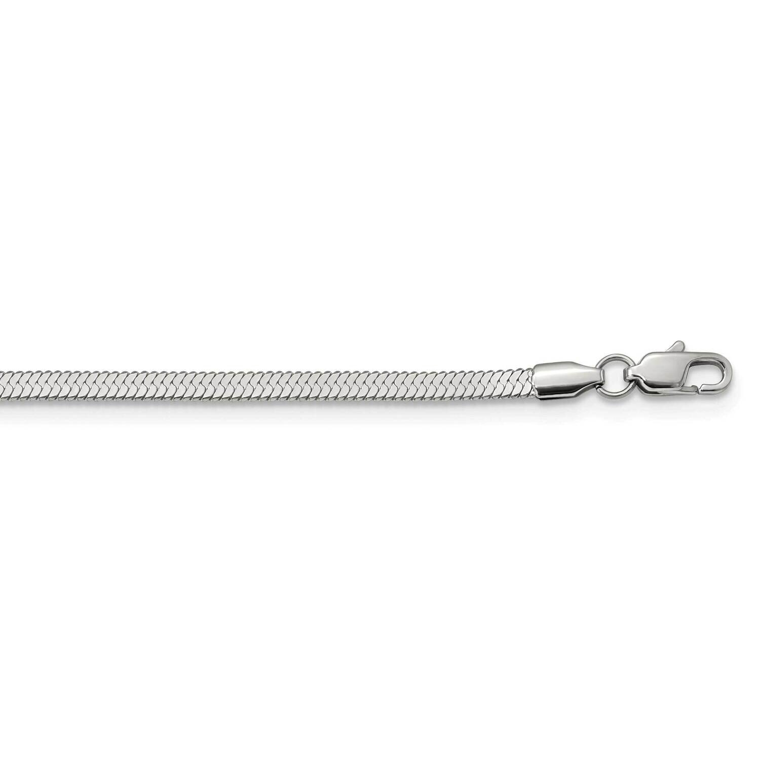 3.4mm 20 Inch Herringbone 24 Inch Chain Stainless Steel Polished SRN2873-20