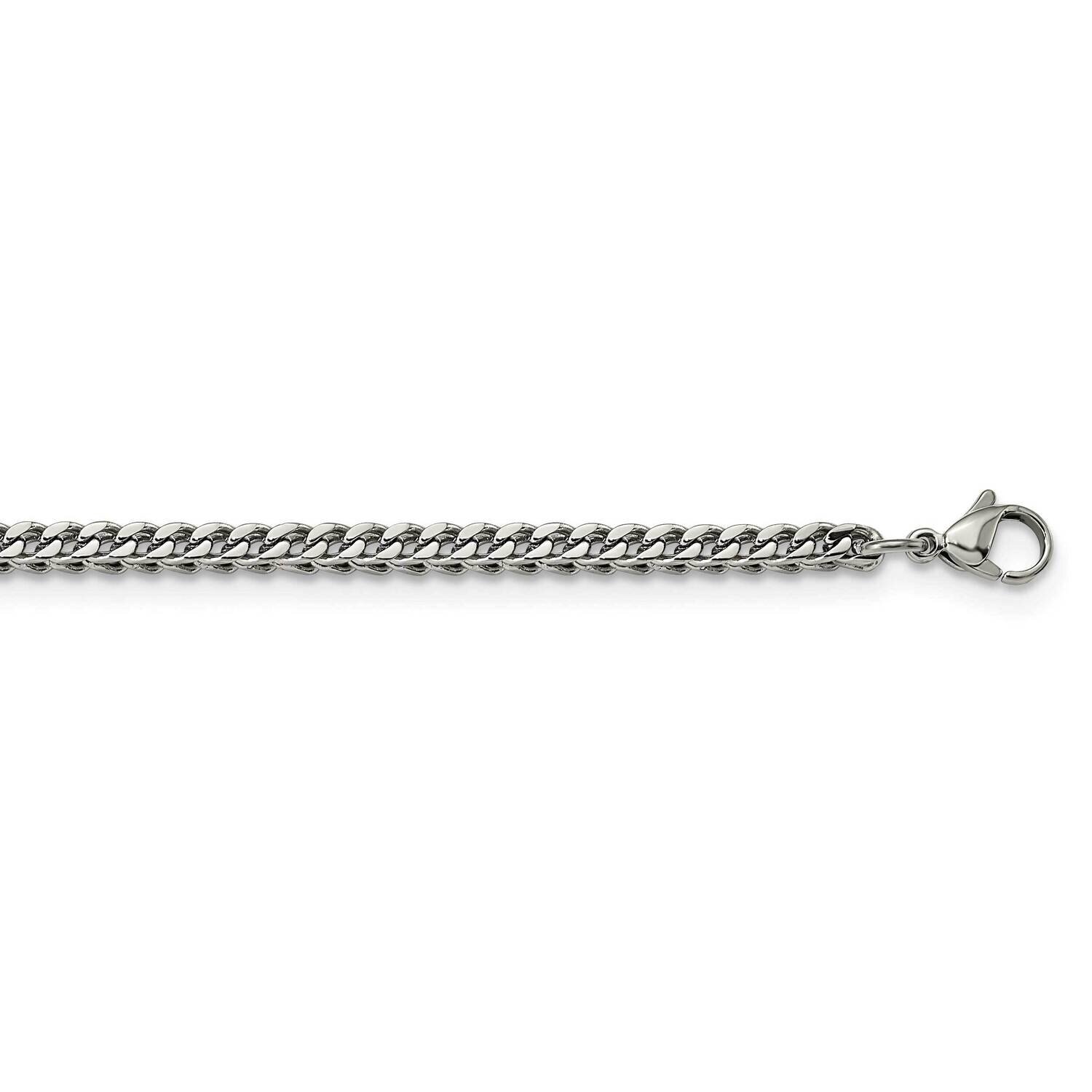 3mm 18 Inch Franco Chain Stainless Steel Polished SRN2897-18