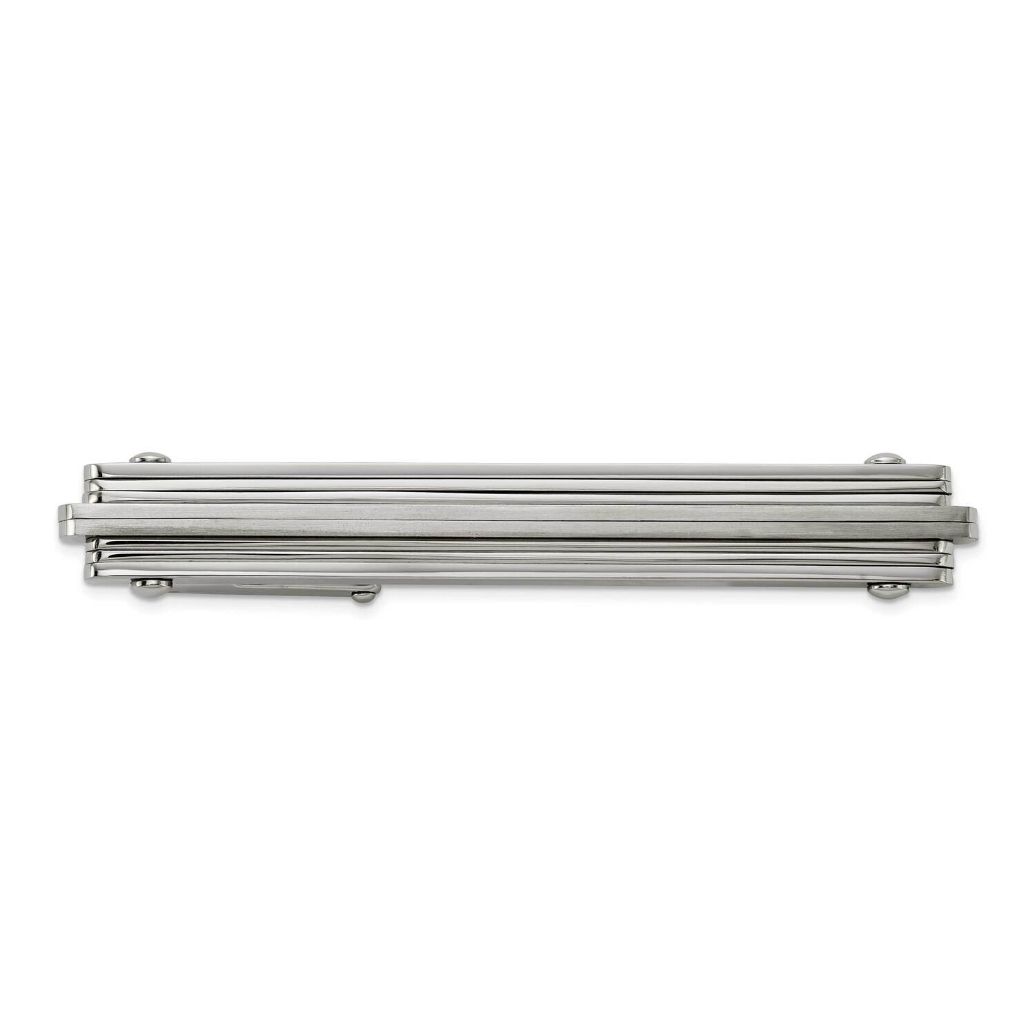 Tie Bar Stainless Steel Brushed and Polished SRT125, MPN: SRT125, 883957752808