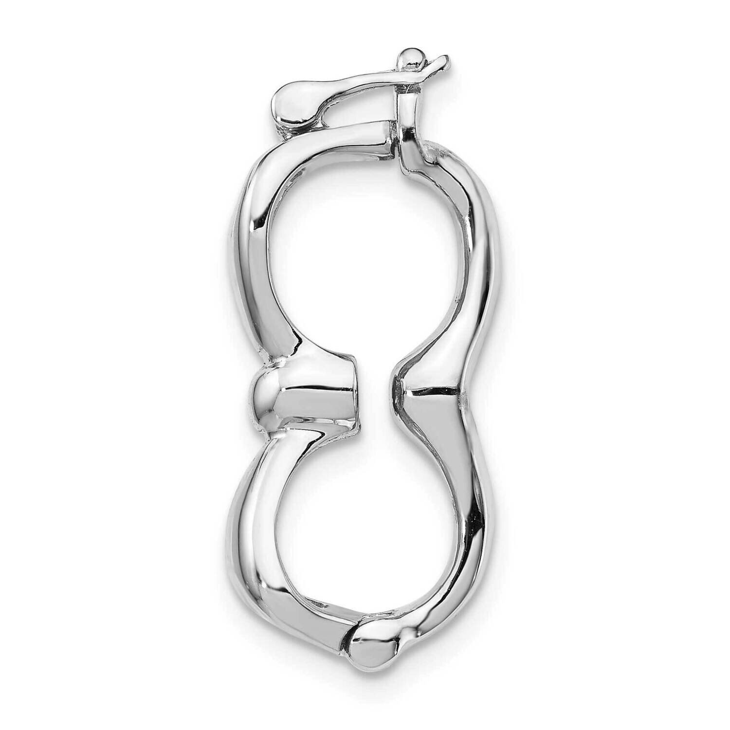 Bow Shortener Sterling Silver Rhodium-plated SS5053, MPN: SS5053, 883957935508
