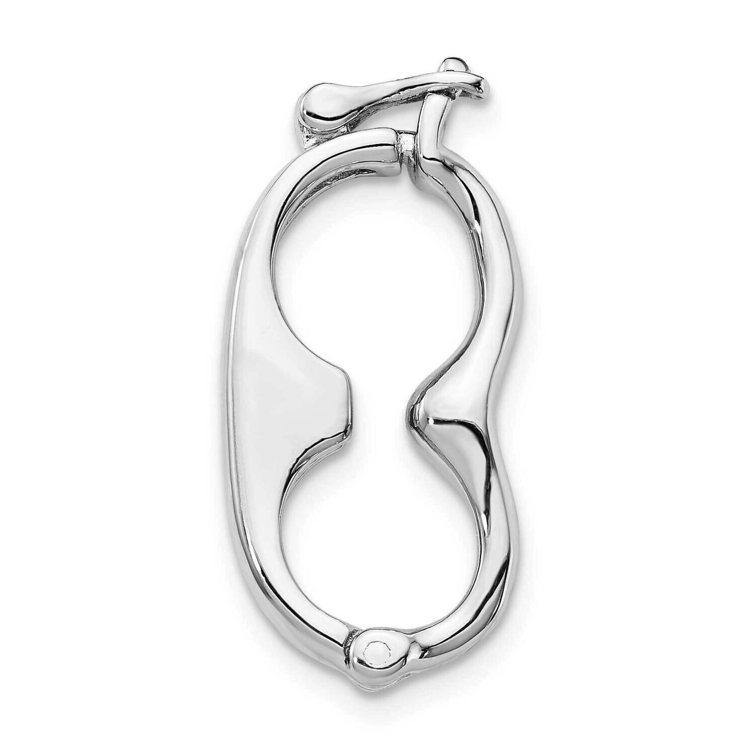11x23 Shortener Sterling Silver Rhodium-plated SS5054, MPN: SS5054, 883957940441