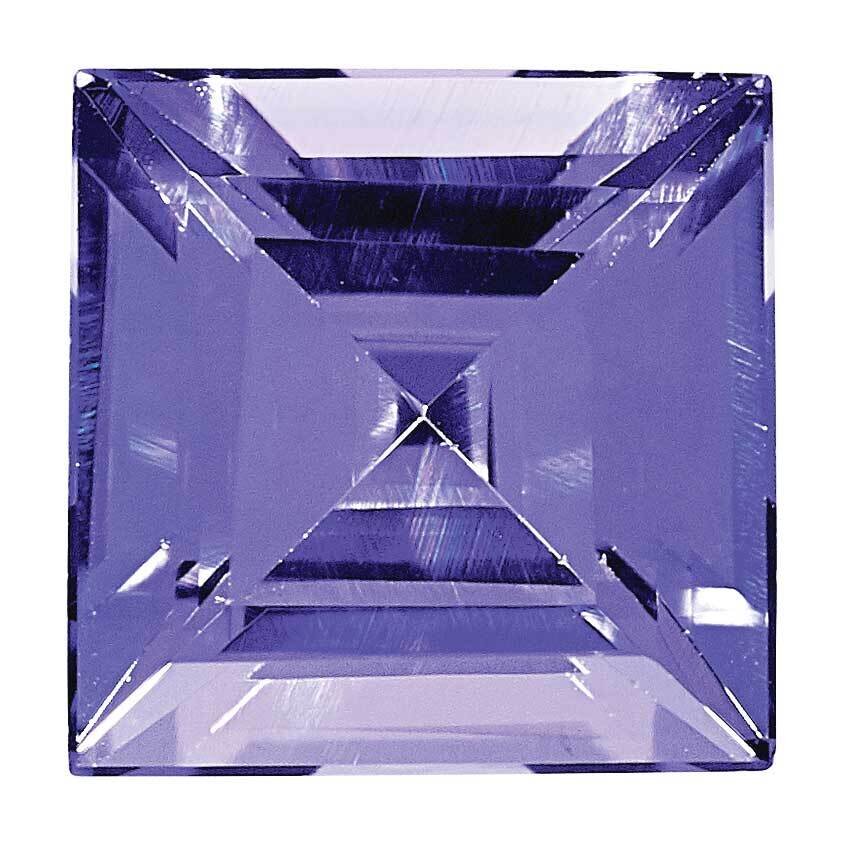 Tanzanite 3mm Square Step Cut A Quality TZ-0300-SQS-A, MPN: TZ-SQS-A,