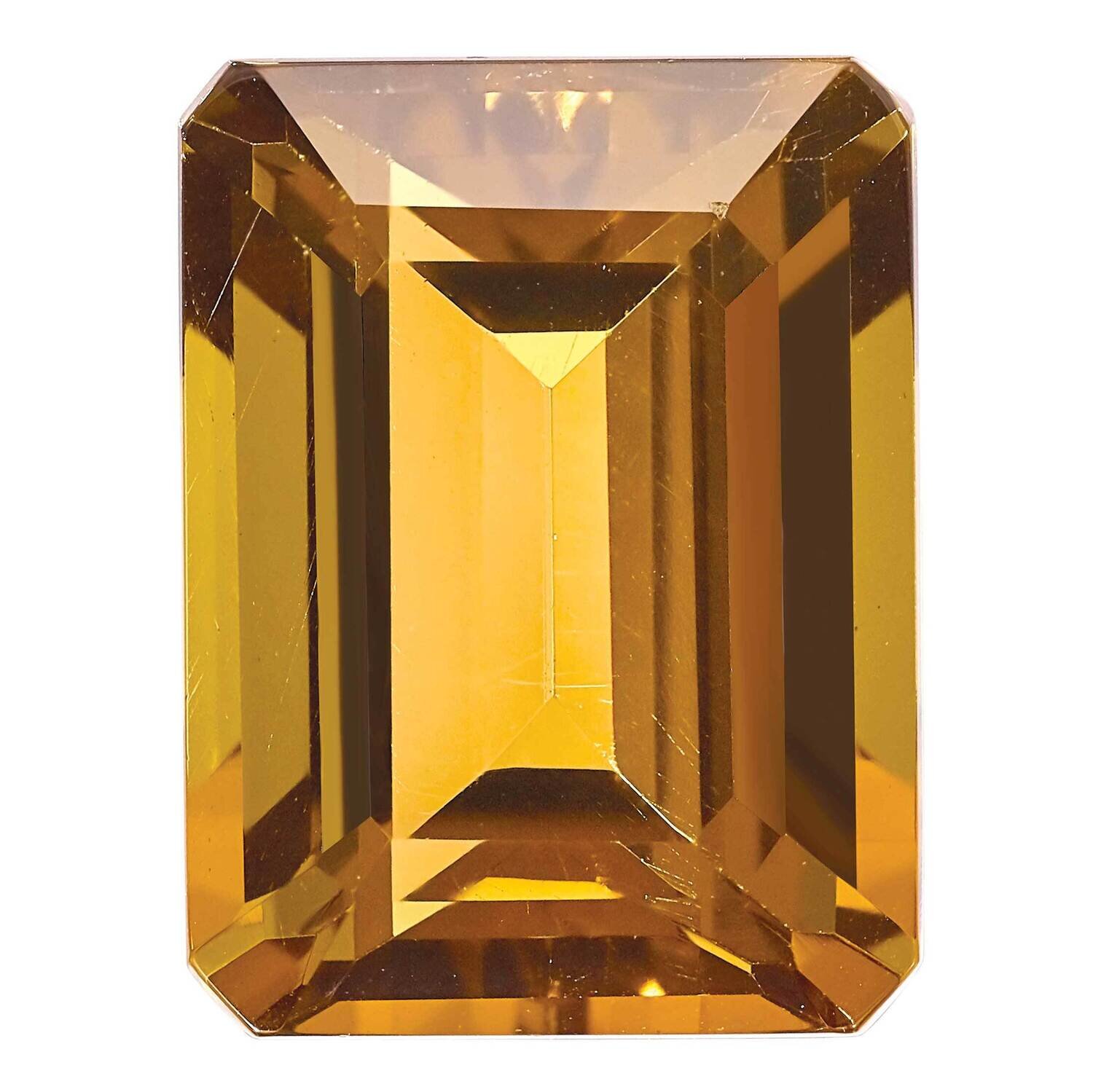 Whiskey Quartz 8x6mm Octagon Emerald Cut AA Quality WQ-0806-OCE-AA, MPN: WQ-OCE-AA,