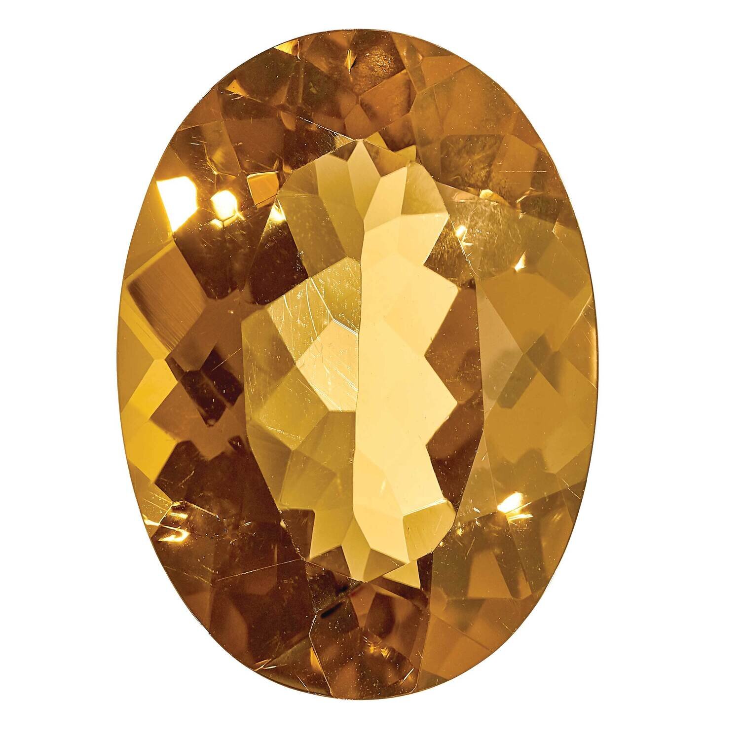 Whiskey Quartz 4x3mm Oval AA Quality WQ-0403-OVF-AA, MPN: WQ-OVF-AA,