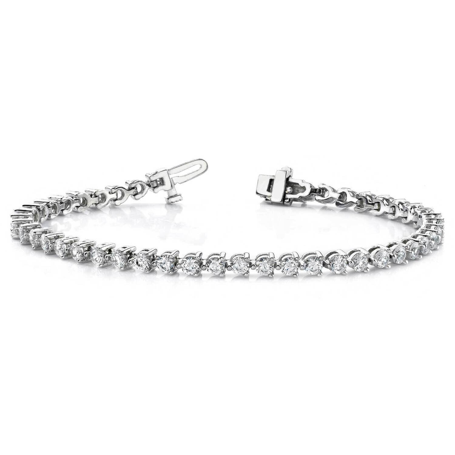 Vs/Si, D E F, Diamond Tennis Bracelet 14k White Gold True Origin Lab Grown X2837WLD, MPN: X2837WLD,…