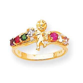 Synthetic Family Jewelry Ring 14k Gold XMR18/7SY, MPN: XMR18_7, 883957152653