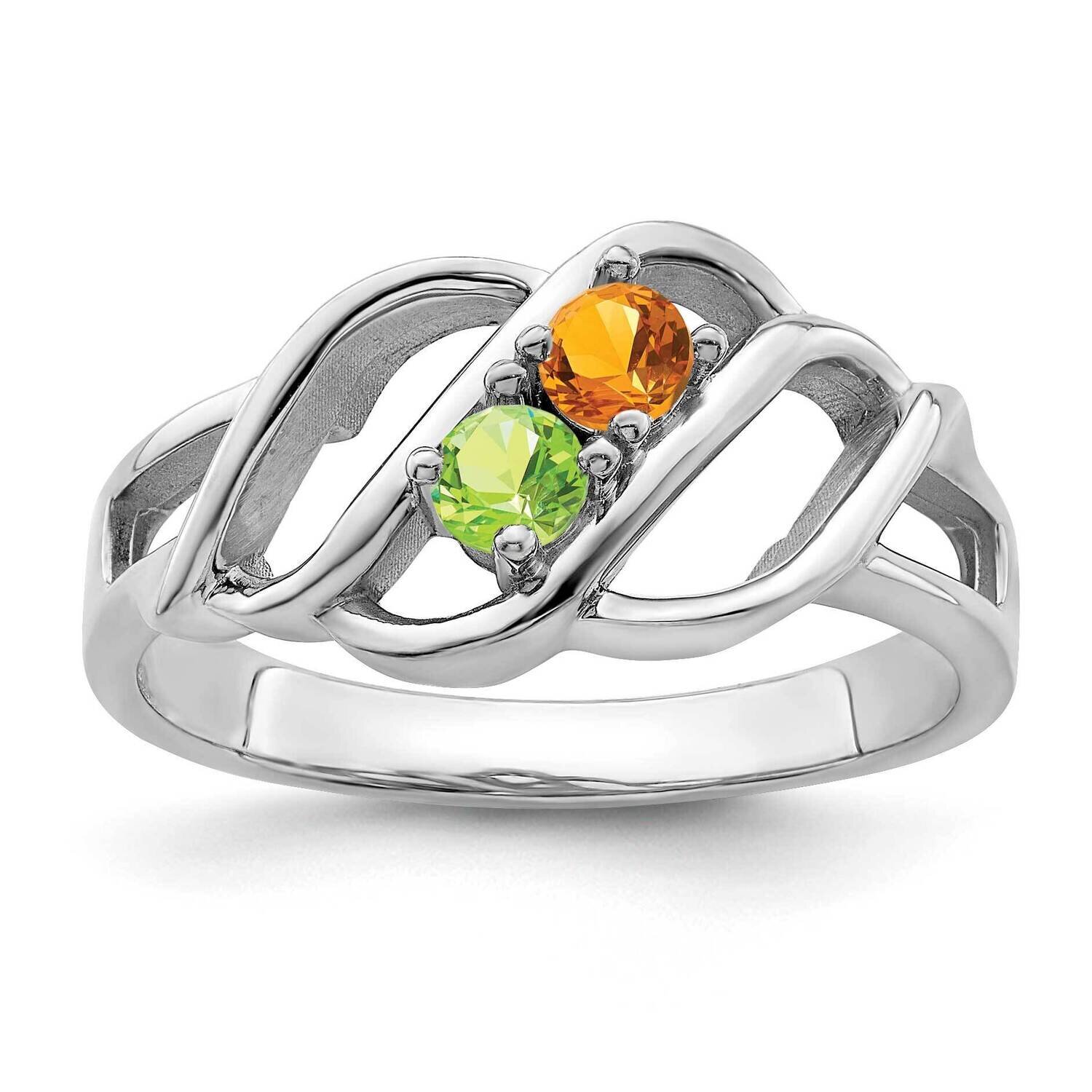 Genuine Family Jewelry Ring 14k White Gold XMR5/2WGY, MPN: XMR5_2W, 883957161181