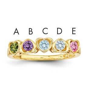 Family Jewelry Ring Mounting 14k Gold XMR85/5-7, MPN: XMR85_5--6, 191101540660