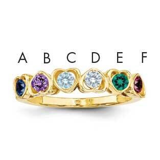 Family Jewelry Ring Mounting 14k Gold XMR85/6-7, MPN: XMR85_6--6, 191101540707