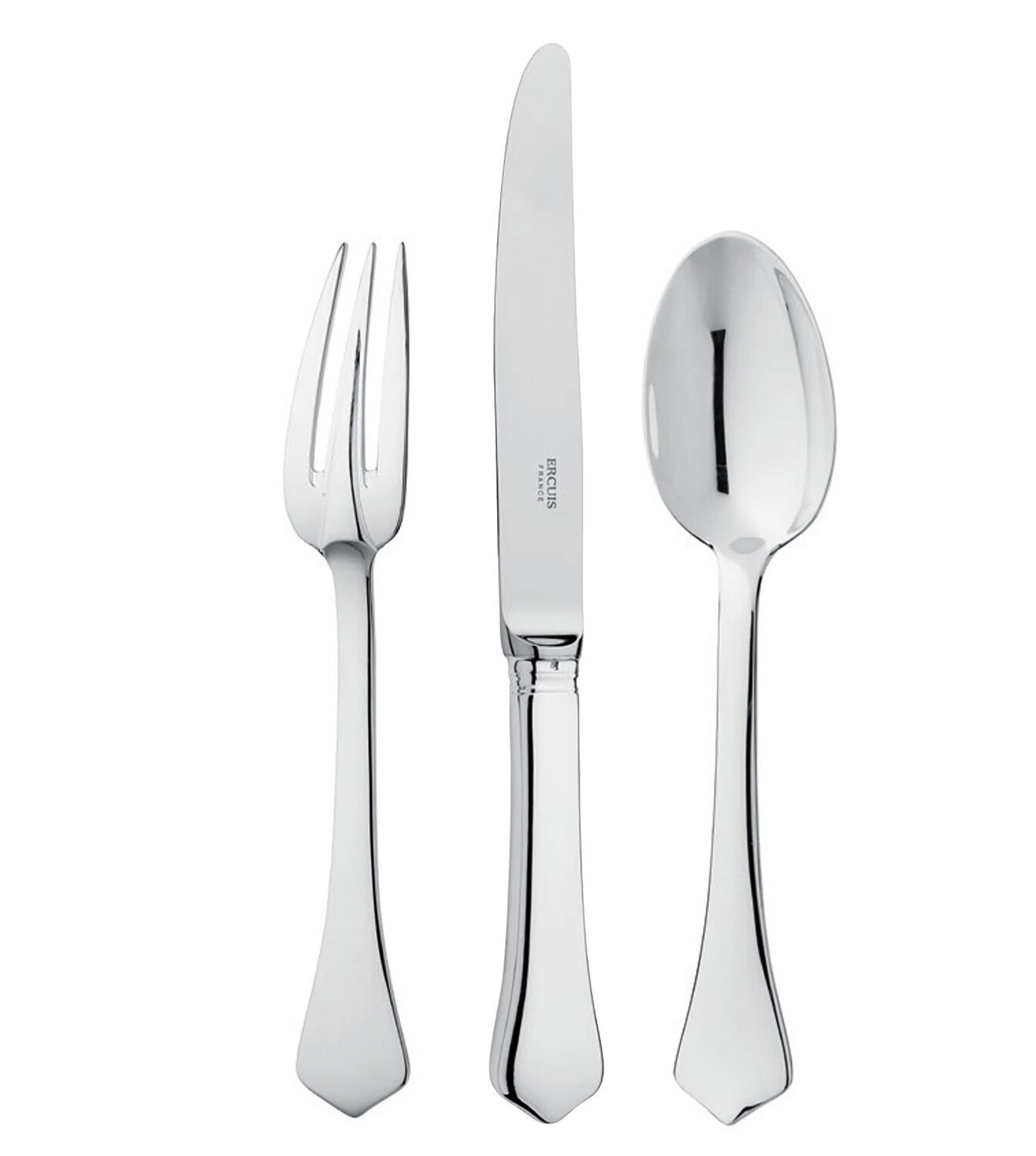 Ercuis Brantome Pastry Fork Sterling Silver F630150-20