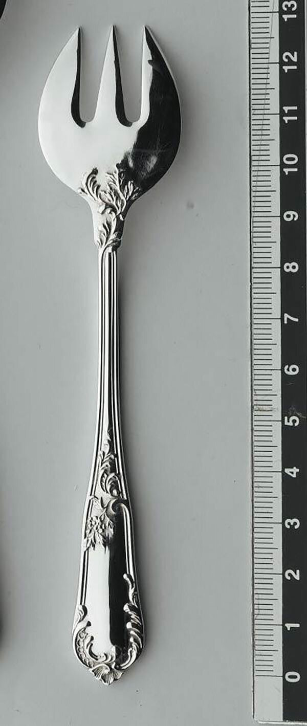 Ercuis Rocaille Oyster Fork Sterling Silver F630720-22