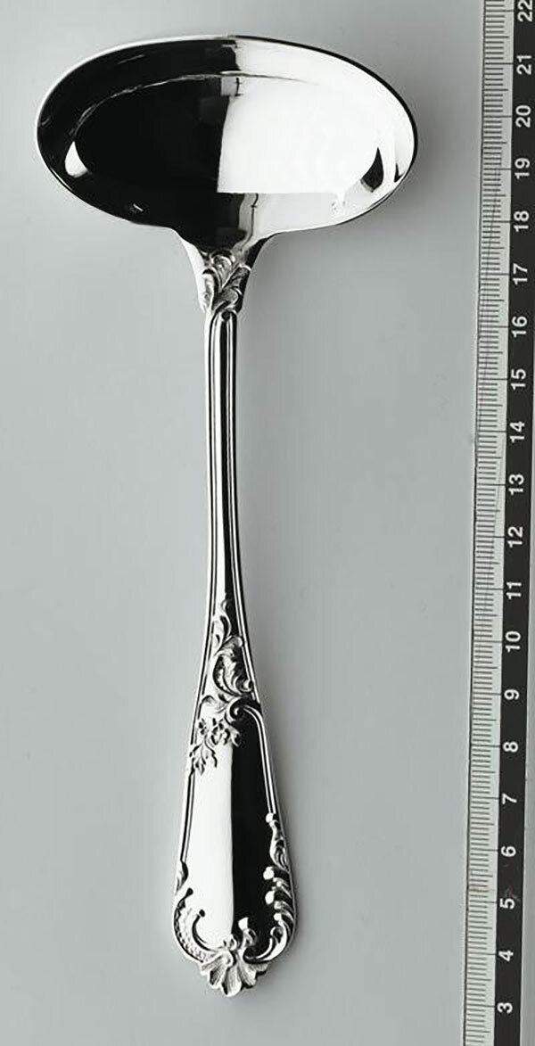 Ercuis Rocaille Gravy Ladle Sterling Silver F630720-55, MPN: F630720-55, 3660656039723