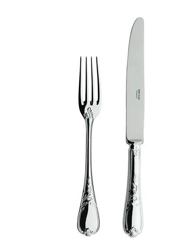 Ercuis Du Barry Pastry Fork Silver Plated F650400-20, MPN: F650400-20, 3660656048039
