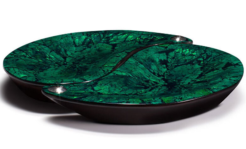LADORADA Mother Of Pearl Green Yin-Yang Set YY-MG-SS-1106, MPN: YY-MG-SS-1106,
