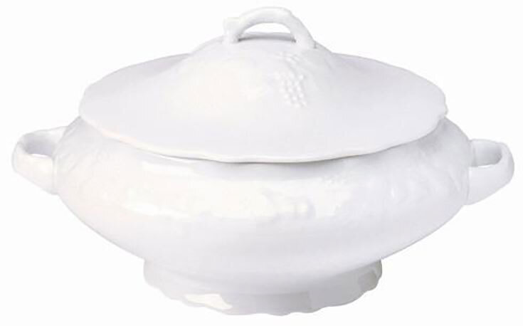 Deshoulieres Blanc De Blanc Covered Vegetable Soup Tureen SP-CA, MPN: SP-CA, 3104360015159