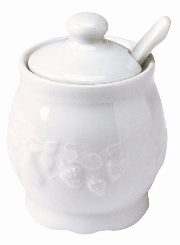 Deshoulieres Blanc De Blanc Mustard Jar Spoon POMO-CA, MPN: POMO-CA, 3104360010222