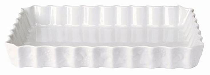 Deshoulieres Blanc De Blanc Rectangular Fluted Baker MFEU12-CA, MPN: MFEU12-CA, 3104360007826