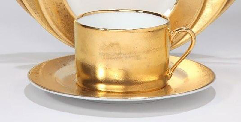 Deshoulieres Carat Gold Tea Cup TT-RI6020