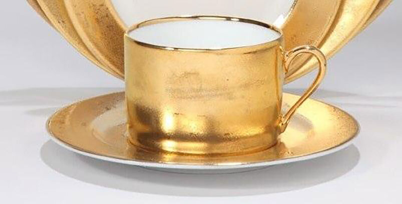 Deshoulieres Carat Gold Tea Saucer ST-RI6020, MPN: ST-RI6020, 3104361061292