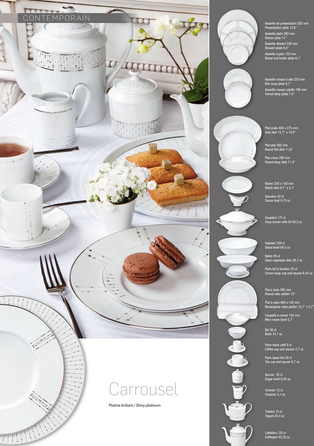Deshoulieres Carrousel Salad Bowl 28 SD28-RI7387, MPN: SD28-RI7387,