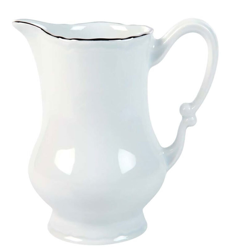 Deshoulieres Colbert White Platinum Filet Creamer CR-CO3188, MPN: CR-CO3188, 3104361364911