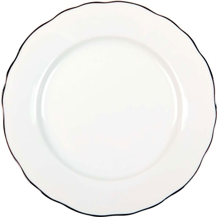 Deshoulieres Colbert White Platinum Filet Dinner Plate AP-CO3188, MPN: AP-CO3188, 3104361364836