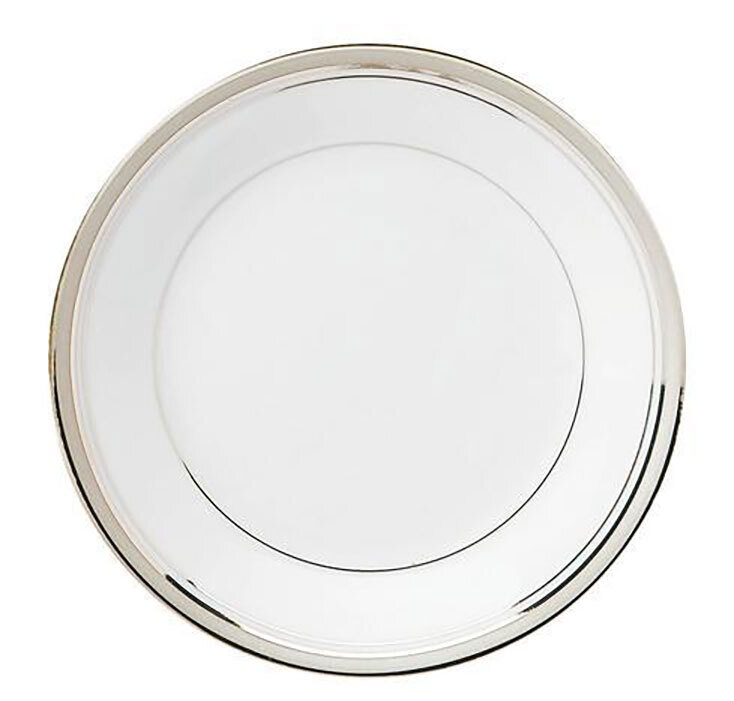 Deshoulieres Excellence Grey Bread &amp; Butter Plate APP-HA7183