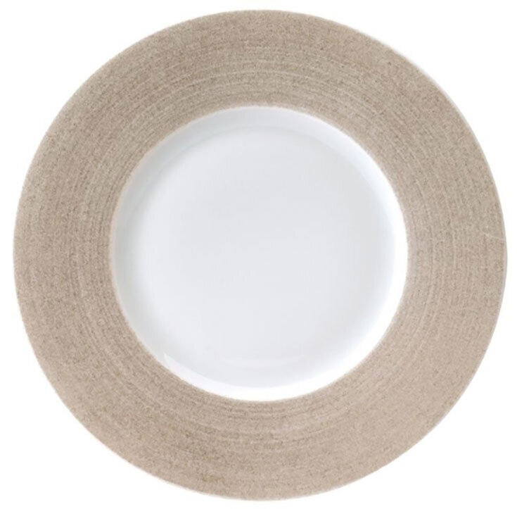 Deshoulieres Galileum Sand Dessert Plate Large Rim AD-HA7307, MPN: AD-HA7307, 3104361172691