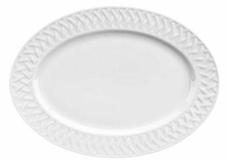 Deshoulieres Louisiane Extra White Oval Platter POVA-LS, MPN: POVA-LS, 3104361155649