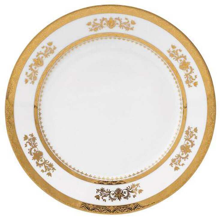Deshoulieres Orsay White Dessert Plate AD-RI6287