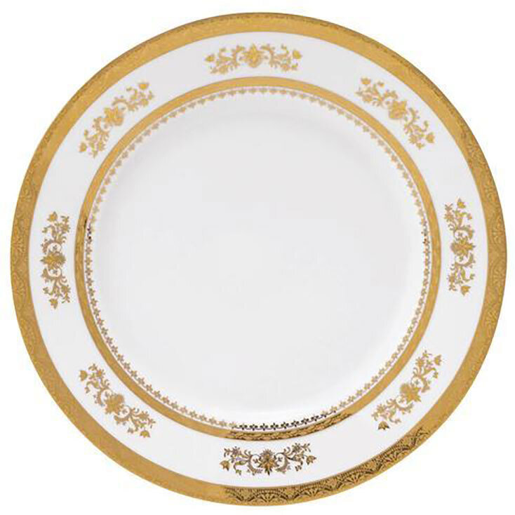 Deshoulieres Orsay White Dinner Plate AP-RI6287