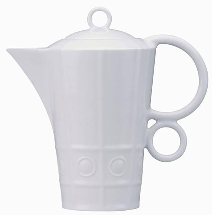 Deshoulieres Osmose Extra White Coffee Tea Pot TH-OS, MPN: TH-OS, 3104361131155