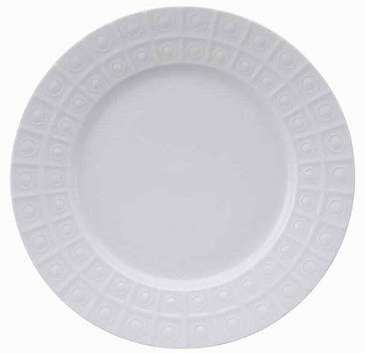Deshoulieres Osmose Extra White Dinner Plate Large Rim AP265-OS, MPN: AP265-OS, 3104361130578