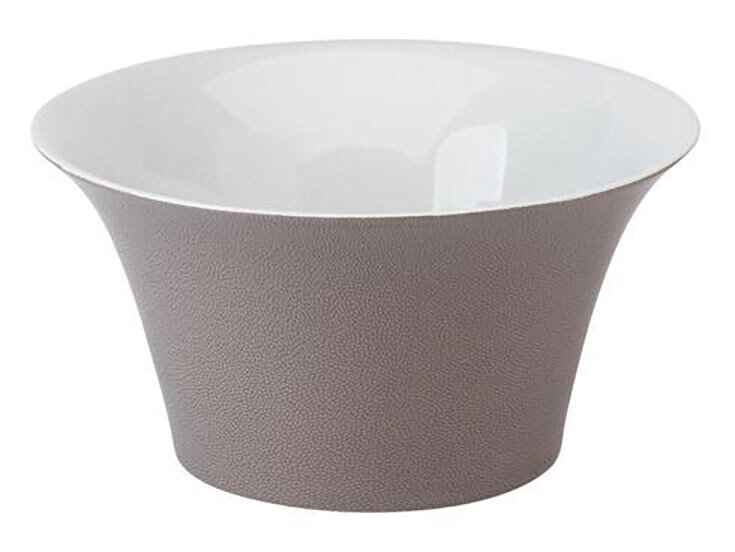 Deshoulieres Seychelles Taupe Salad Bowl 28 SD28-HA7432