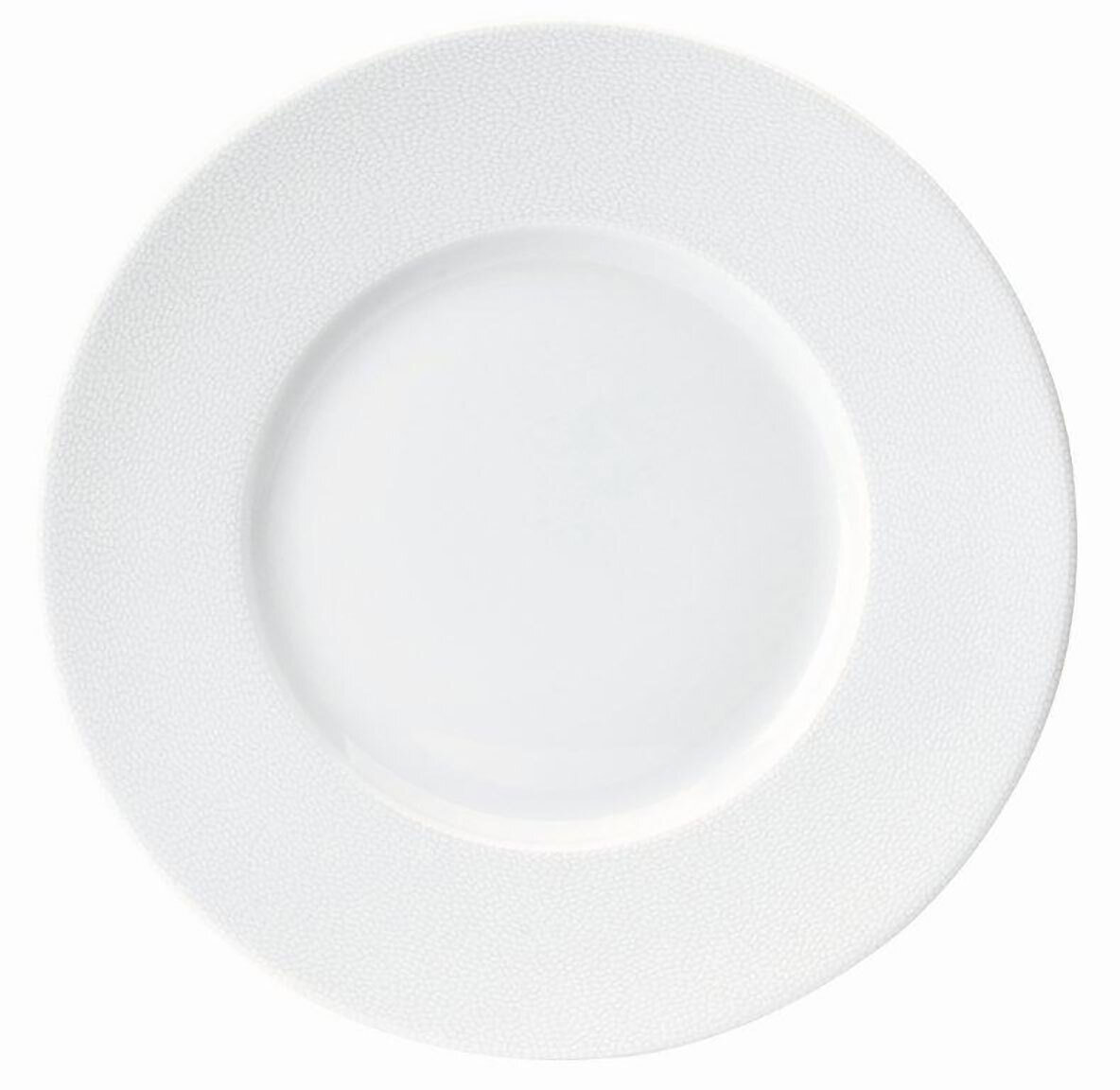 Deshoulieres Seychelles White Dessert Plate Large Rim AD-HA6987, MPN: AD-HA6987, 3104360745131