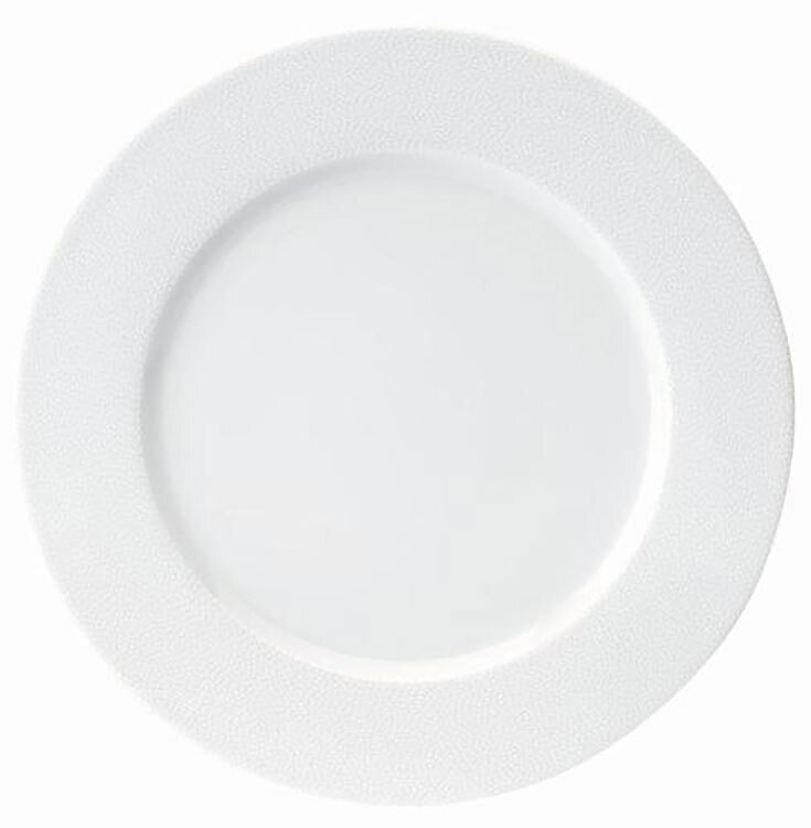 Deshoulieres Seychelles White Dinner Plate Large Rim AP-HA6987, MPN: AP-HA6987, 3104360745094