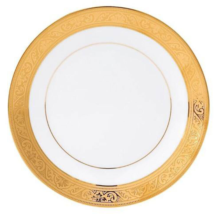 Deshoulieres Trianon Gold Bread & Butter Plate APP-RI7070