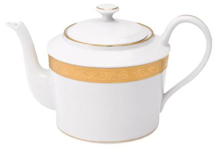 Deshoulieres Trianon Gold Round Tea Pot THR-RI7070