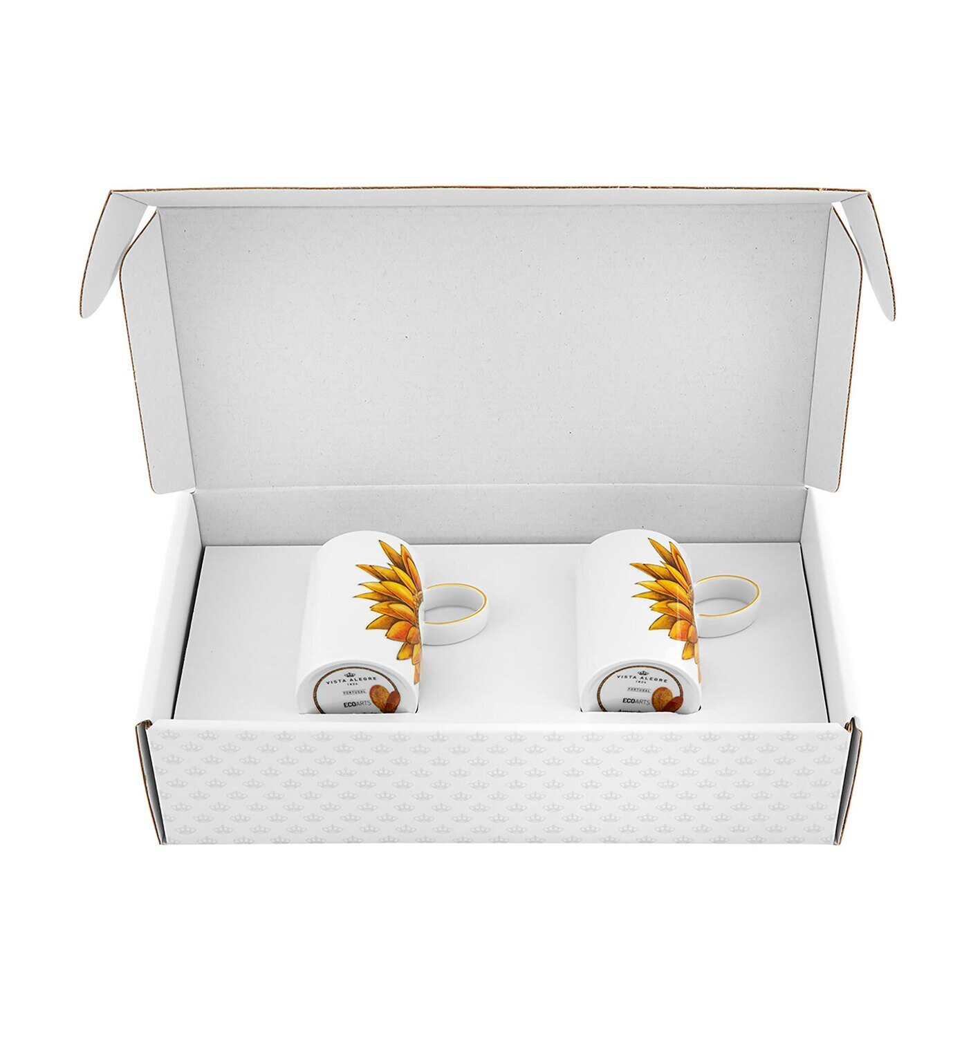 Vista Alegre Amazonia Set Of 2 Expresso Cups and Saucers 21134798, MPN: 21134798,