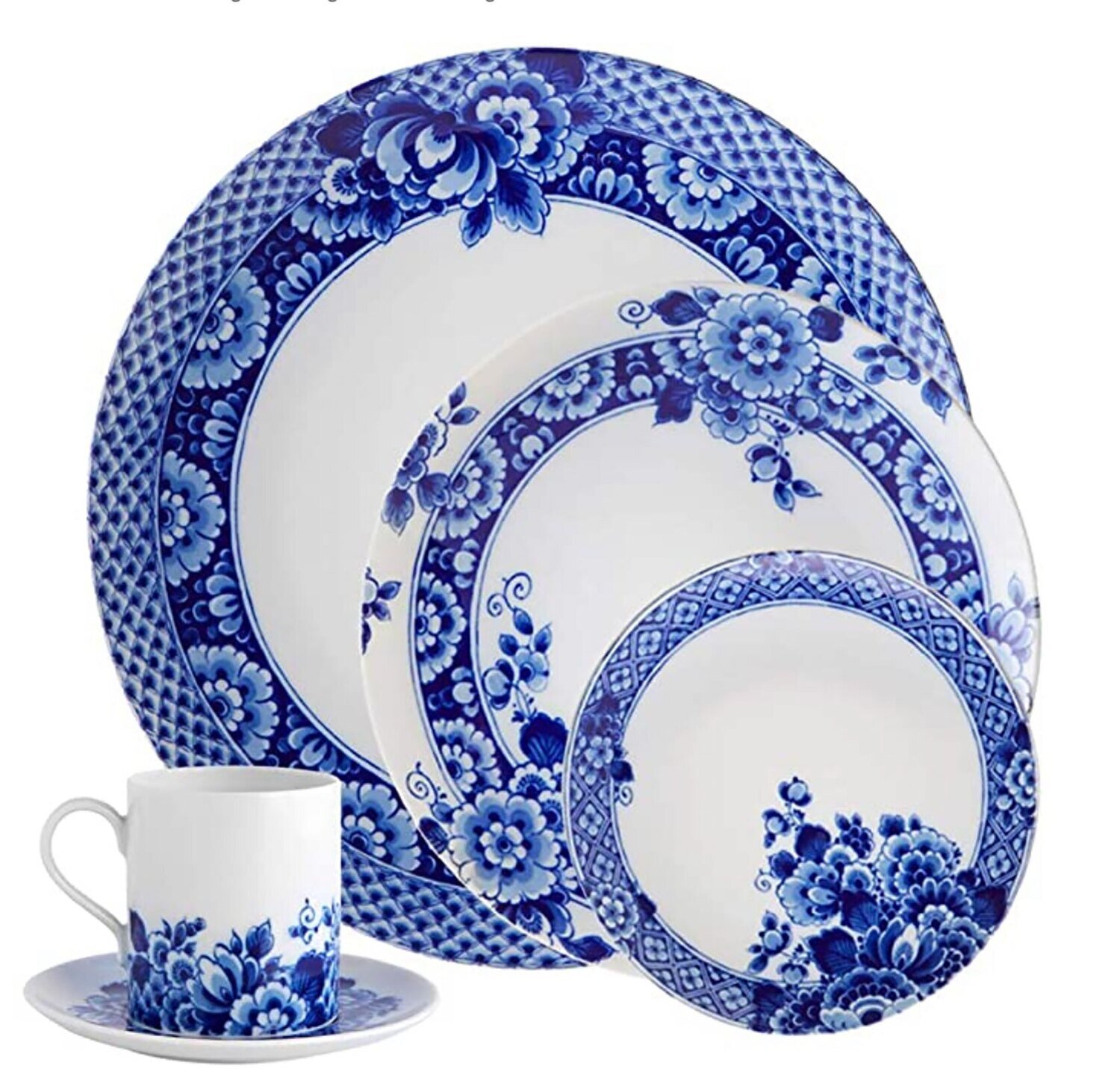 Vista Alegre Blue Ming 20 Pieces Dinnerware Set 21128679